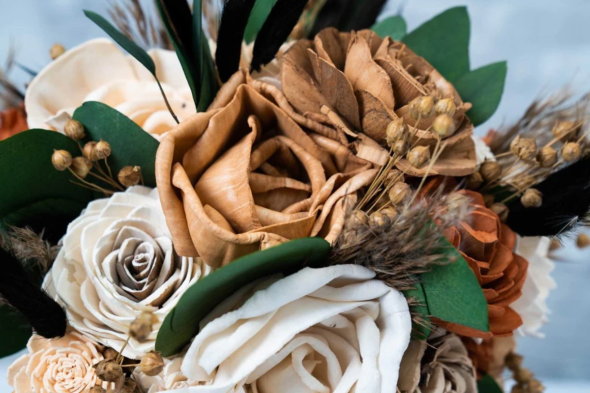 Sun Kissed Bridesmaid Bouquet - Image 5
