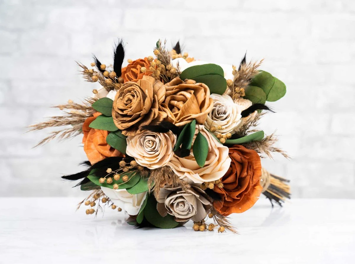 Sun Kissed Bridesmaid Bouquet*