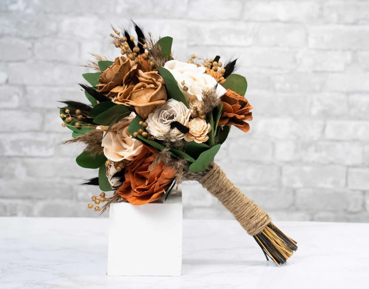 Sun Kissed Bridesmaid Bouquet* - Image 3