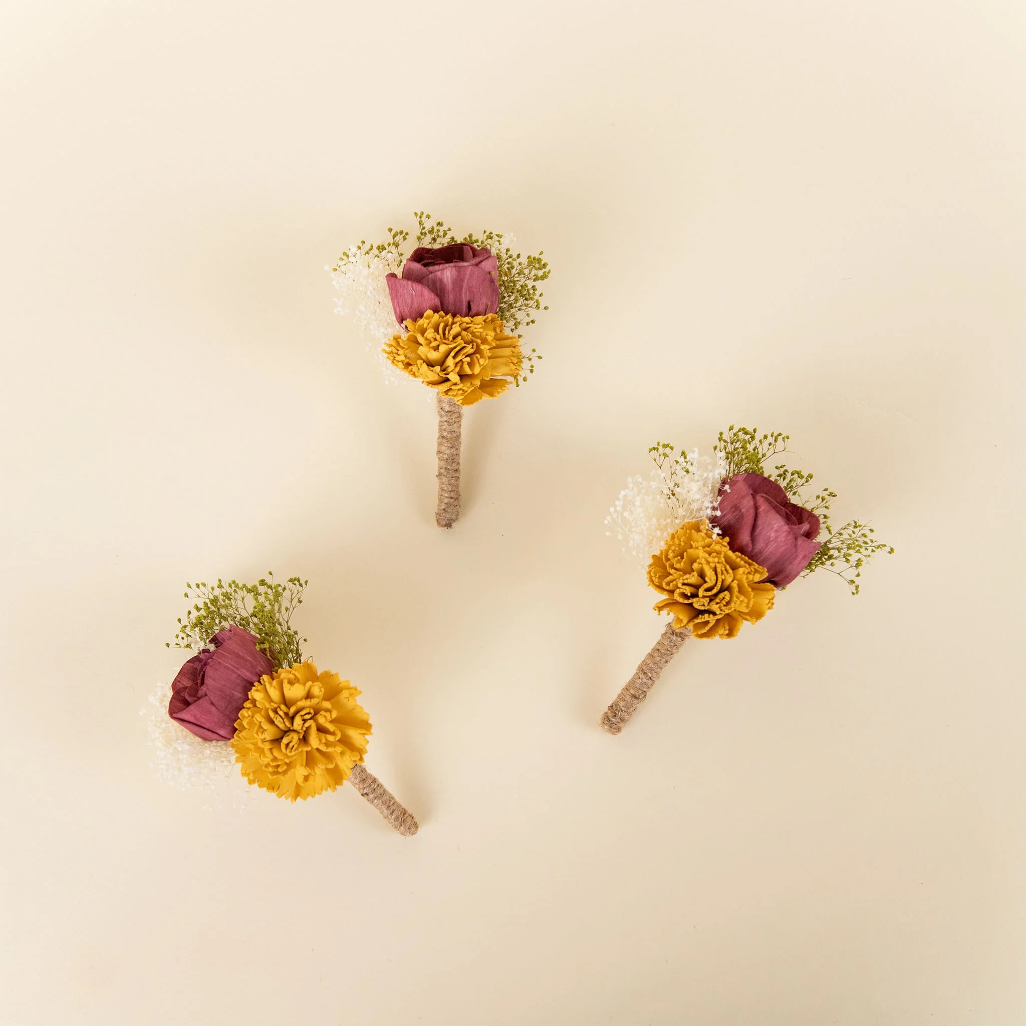 Sunflower Daze Boutonniere (Set of 3)* - Image 3
