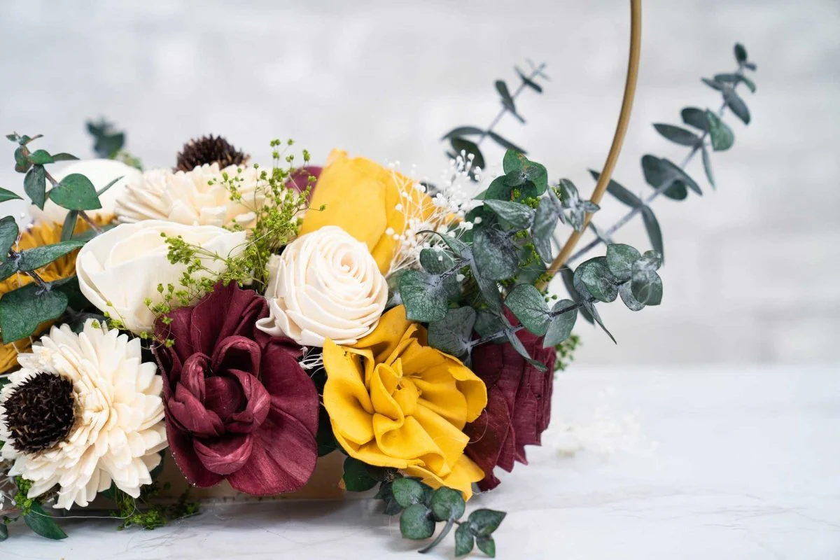 Sunflower Daze Hoop Centerpiece - Image 2