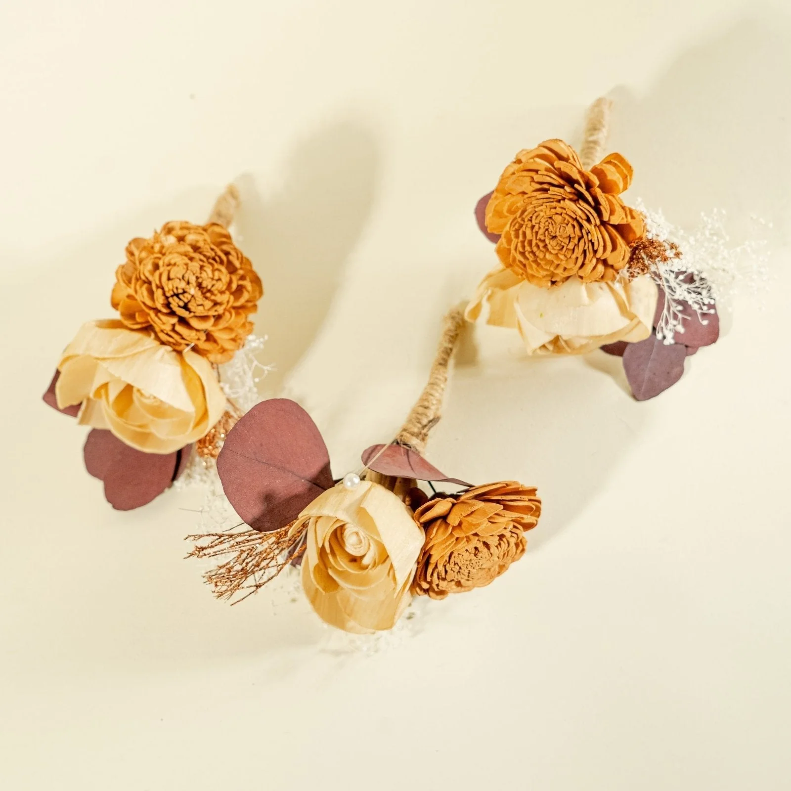 Topaz Boutonniere (Set of 3)*