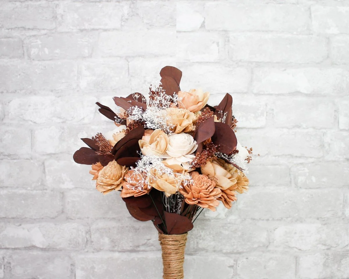Topaz Bridal Bouquet - Image 4