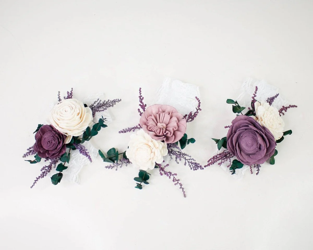 Twilight Sky Corsage (Set of 3) - Image 2