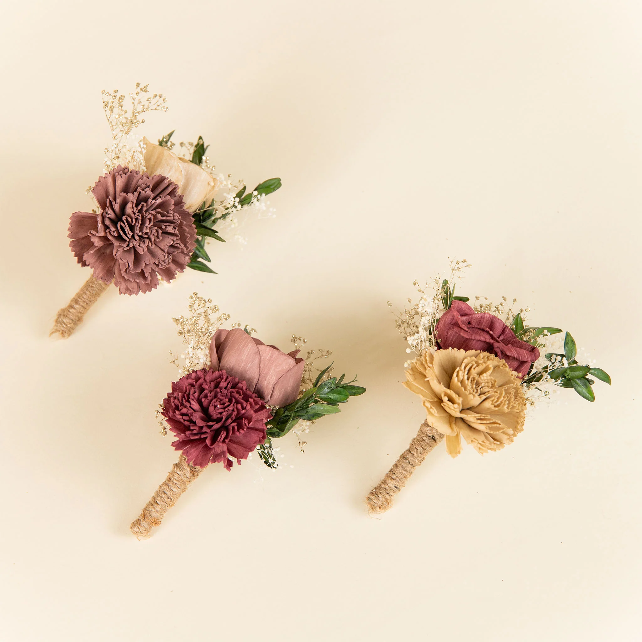 Vintage Vineyard Boutonniere (Set of 3)* - Image 2