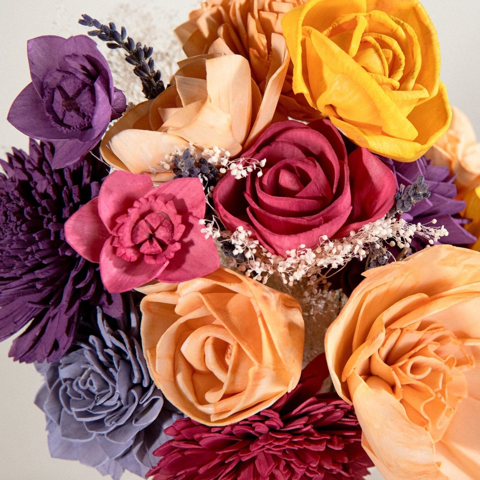 Wild Style Peach Dawn Bridesmaid Bouquet - Image 2